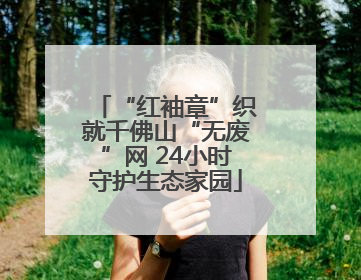 “红袖章”织就千佛山“无废”网 24小时守护生态家园