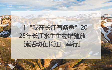 “我在长江有条鱼”2025年长江水生生物增殖放流活动在长江口举行