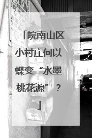 皖南山区小村庄何以蝶变“水墨桃花源”？