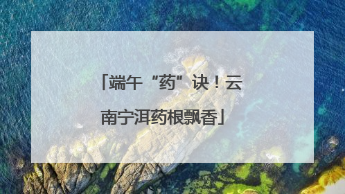 端午“药”诀！云南宁洱药根飘香