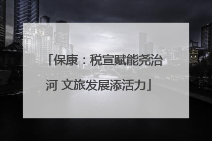 保康：税宣赋能尧治河 文旅发展添活力