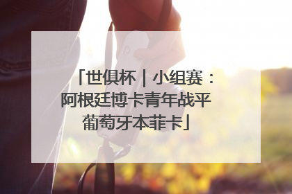 世俱杯｜小组赛：阿根廷博卡青年战平葡萄牙本菲卡