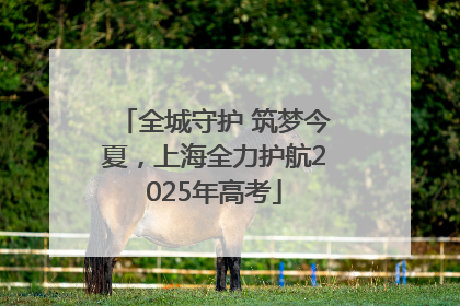 全城守护 筑梦今夏，上海全力护航2025年高考