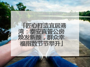 匠心打造宜居港湾：泰安直管公房焕发新颜，群众幸福指数节节攀升