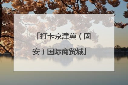 打卡京津冀（固安）国际商贸城