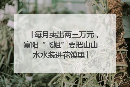 每月卖出两三万元，富阳“飞姐”要把山山水水装进花馍里