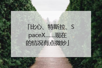 比心、特斯拉、SpaceX……现在的情况有点微妙