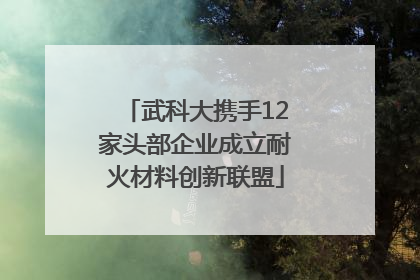 武科大携手12家头部企业成立耐火材料创新联盟
