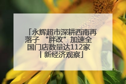 永辉超市深耕西南再落子 “胖改”加速全国门店数量达112家丨新经济观察