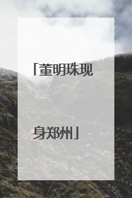董明珠现身郑州