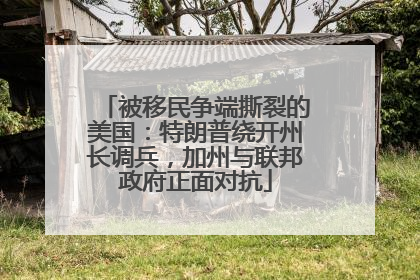 被移民争端撕裂的美国：特朗普绕开州长调兵，加州与联邦政府正面对抗
