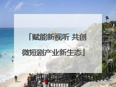 赋能新视听 共创微短剧产业新生态
