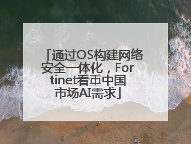 通过OS构建网络安全一体化，Fortinet看重中国市场AI需求