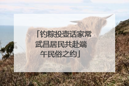 钓粽投壶话家常 武昌居民共赴端午民俗之约